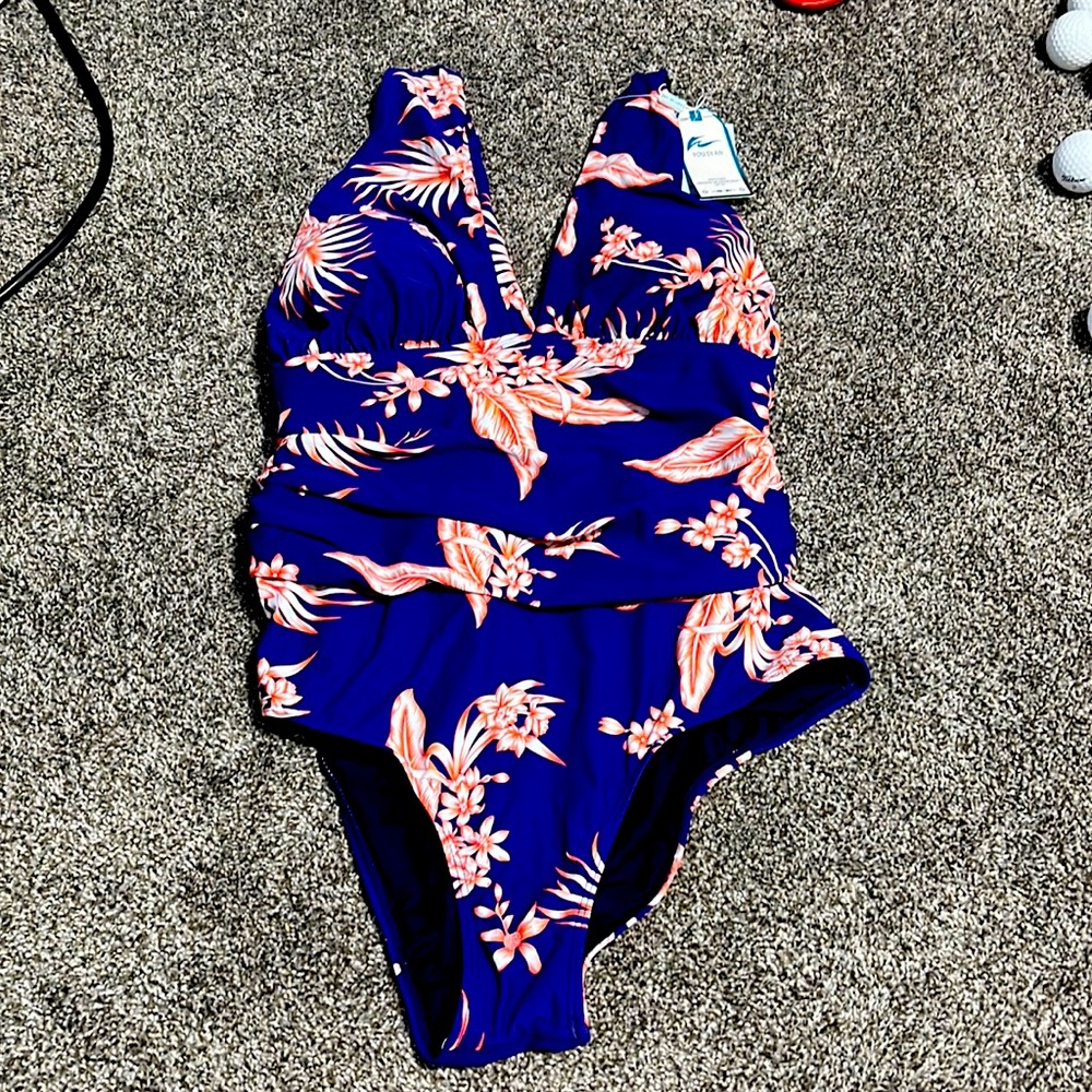 Womens One piece Swim suit Bathing suit XL
